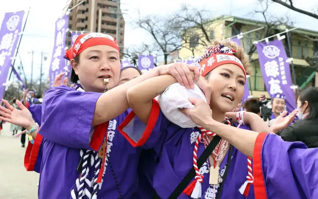 Females Create History at Japan's Nude Festival